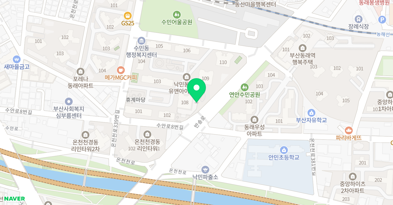 달리 독서논술 위치
