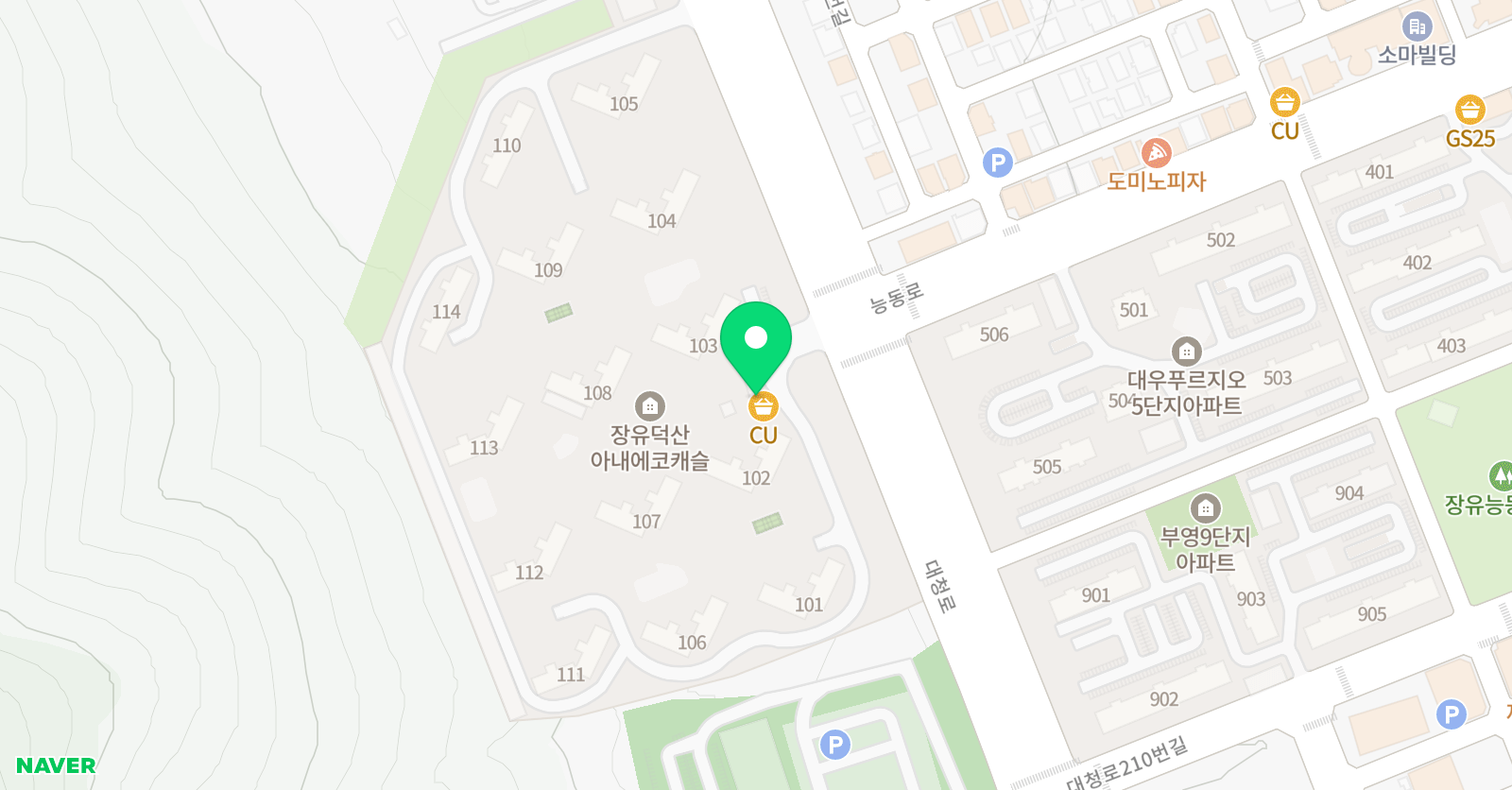 크리아트 김해대청원 위치