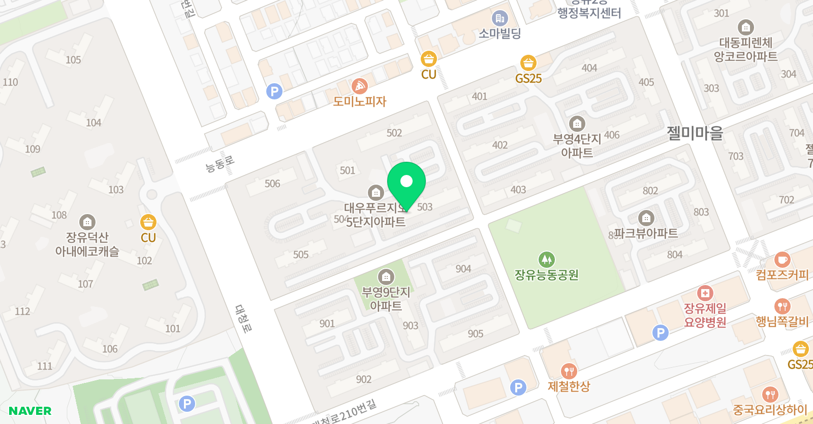 이쌤 수학교실 위치