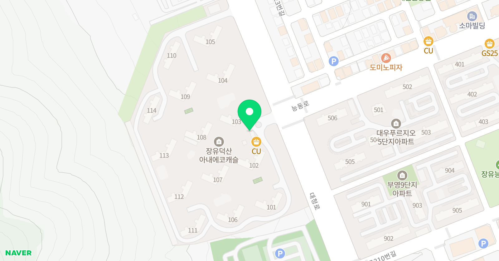삼문단 태권도장 위치