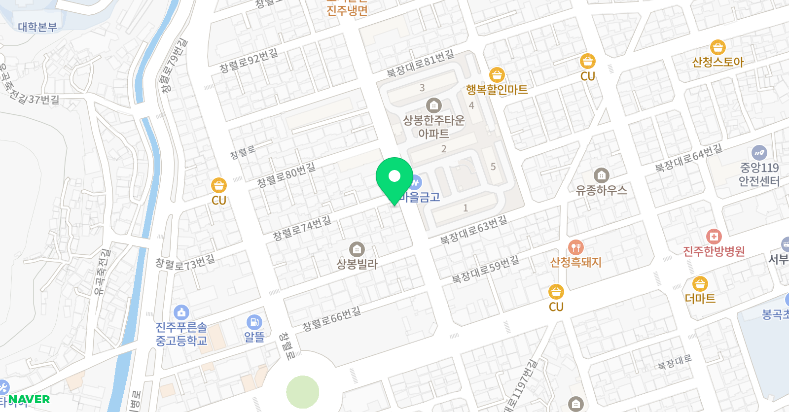 3030 영어 상봉러닝센터 위치