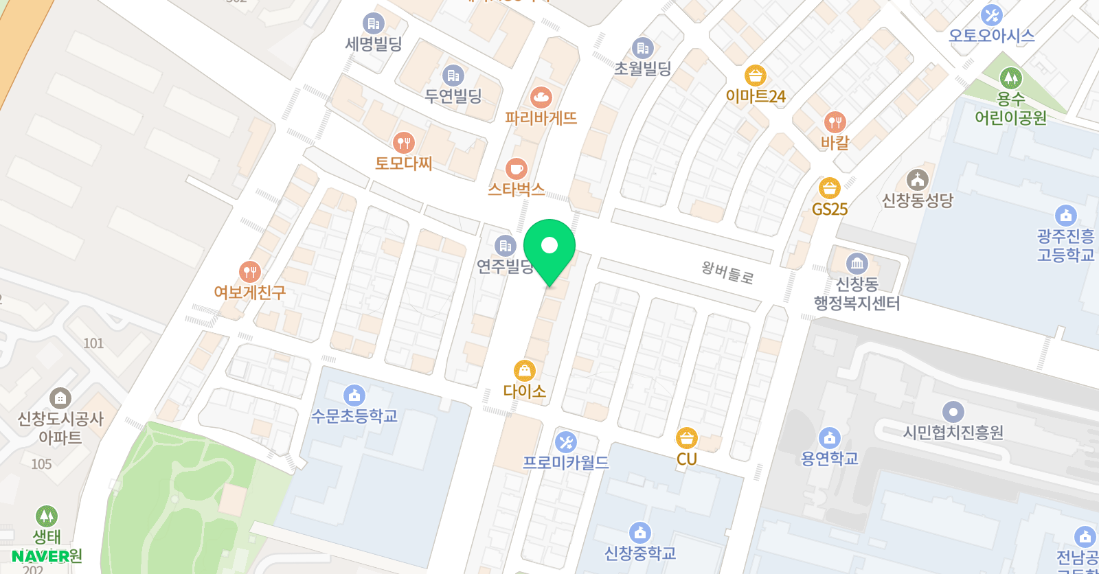 YBM 램클래스 위치