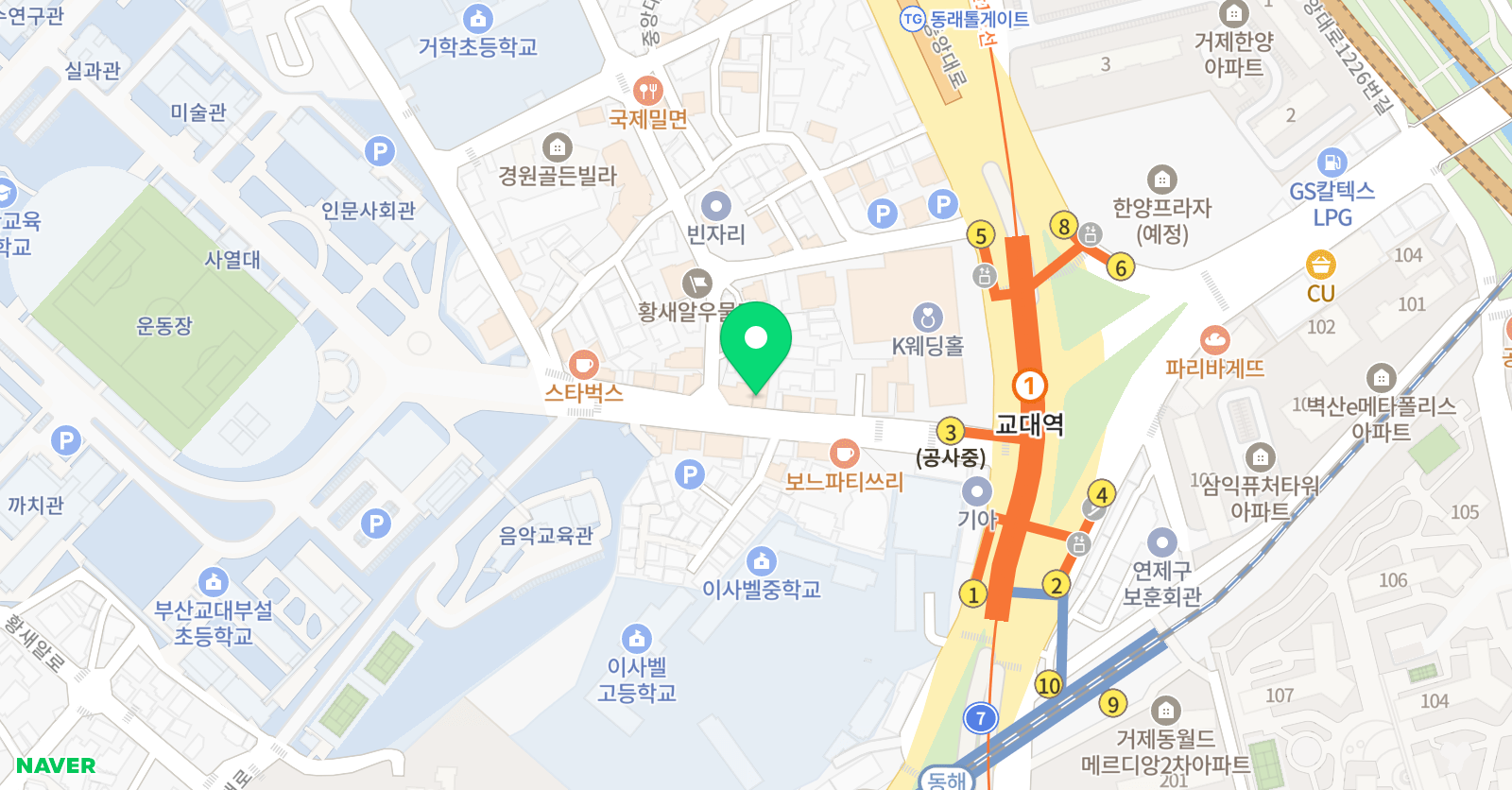다니엘스터디 위치