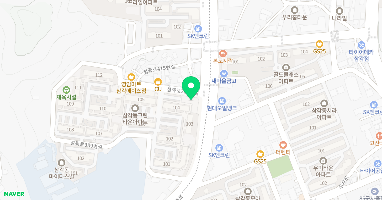 솔루니 삼각 논술교습소 위치