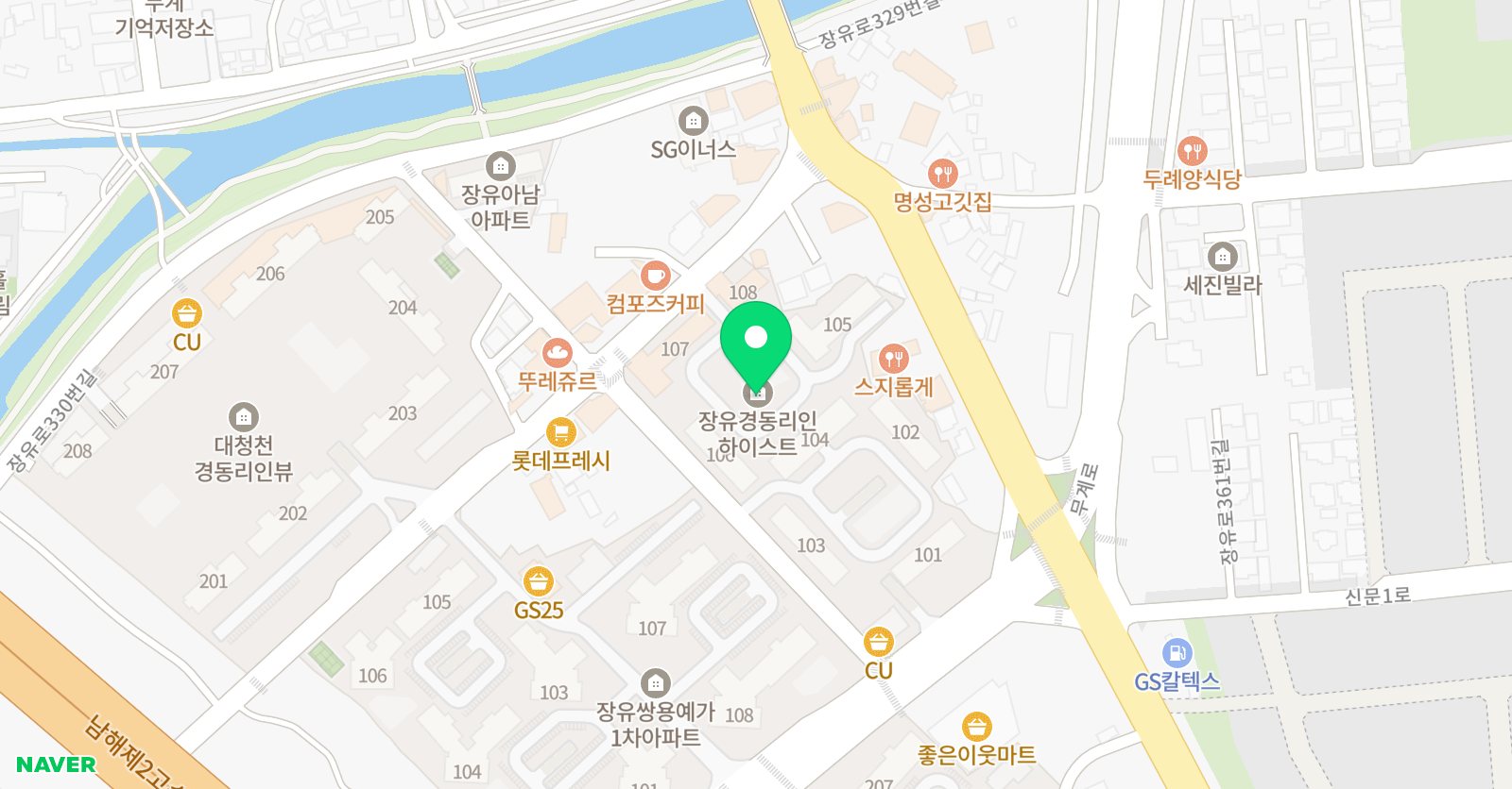 단단 영어학원 위치