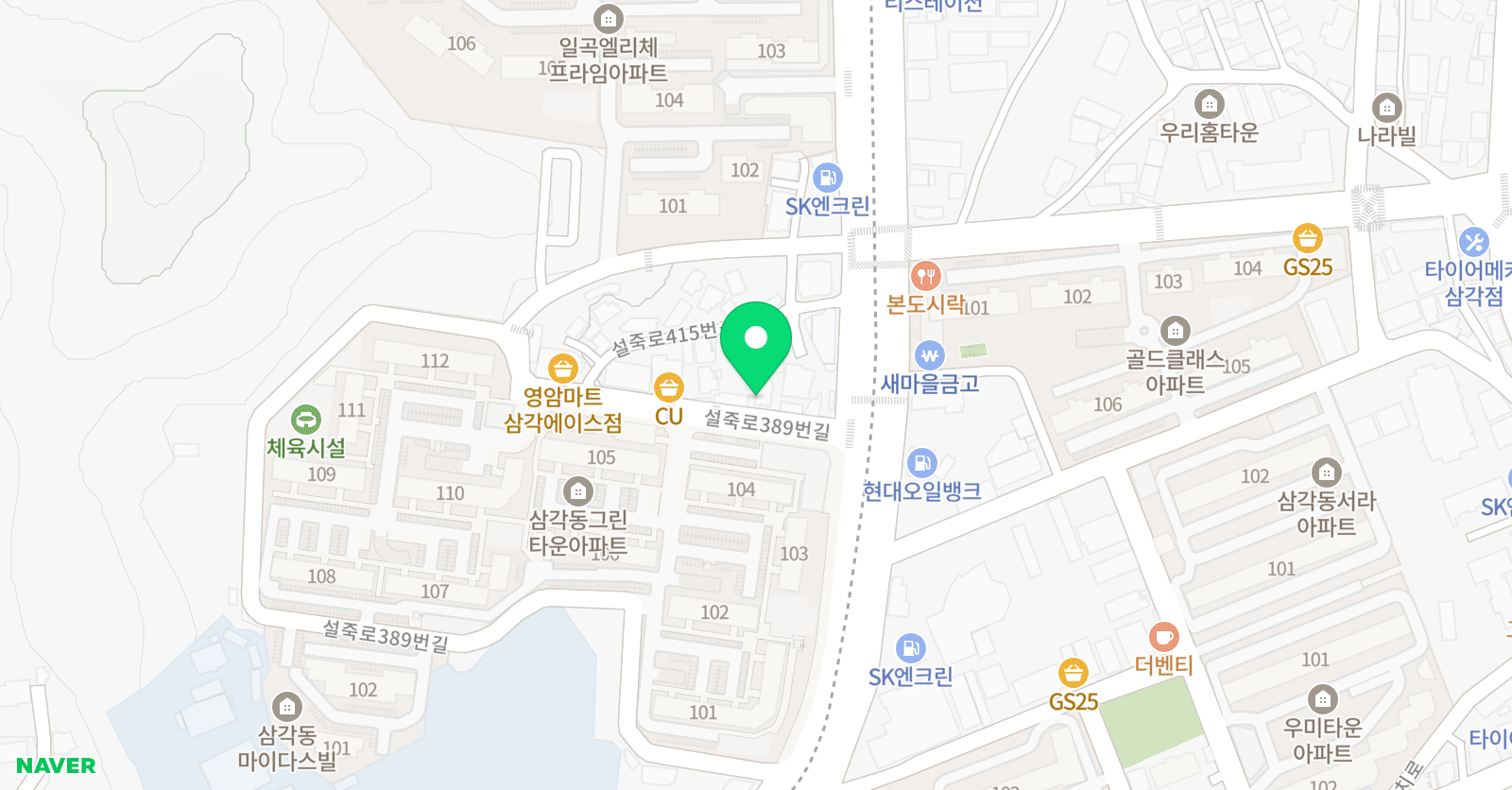 행복 음악학원 위치