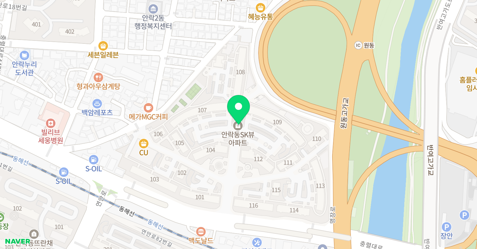 은나무미술교습소 위치
