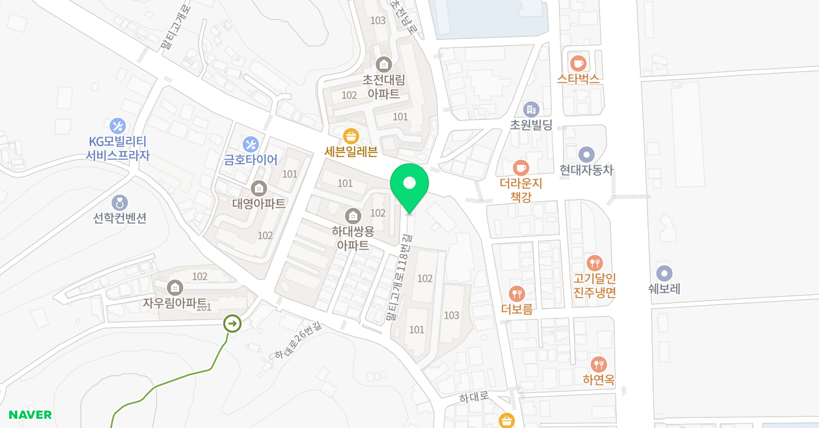 로엘클래식 실용음악 위치