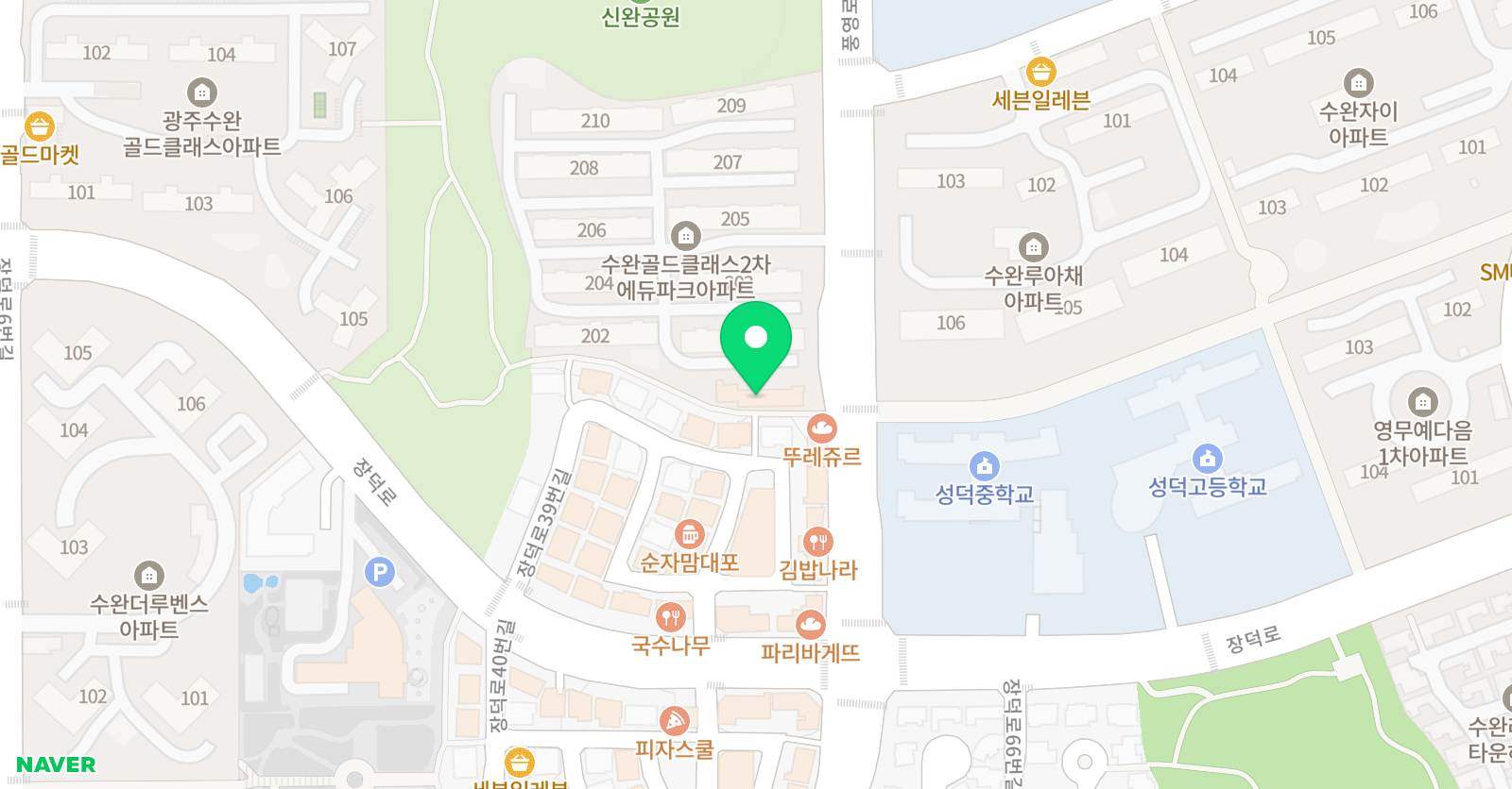 마쌤 수학 위치