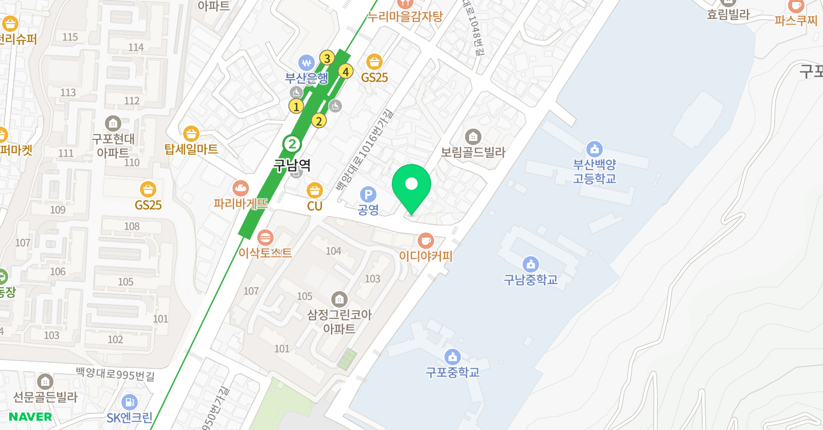 슈타인아카데미 영어 위치