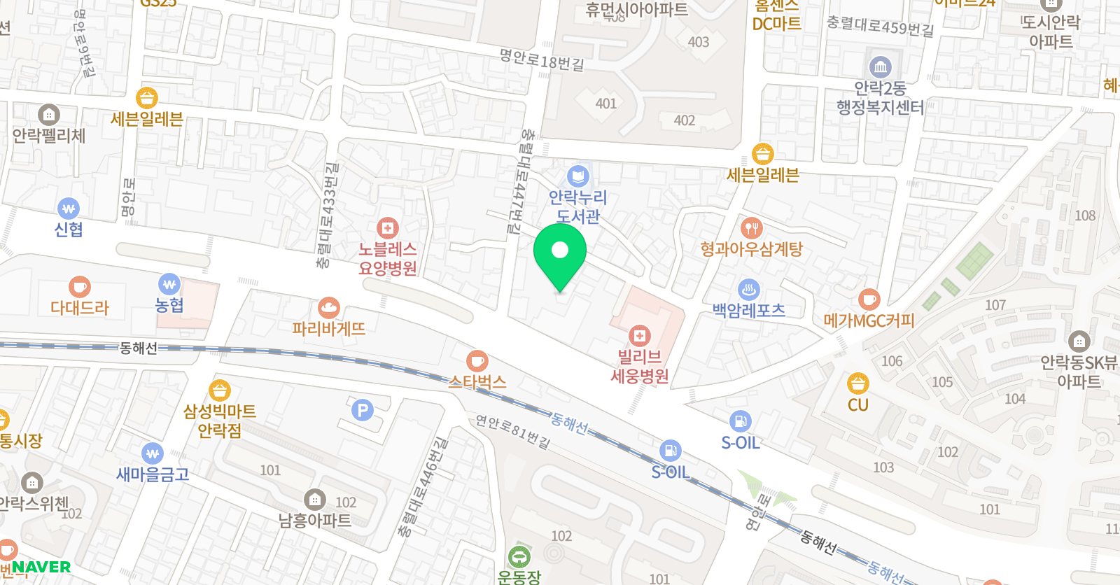 DFC 축구클럽 위치