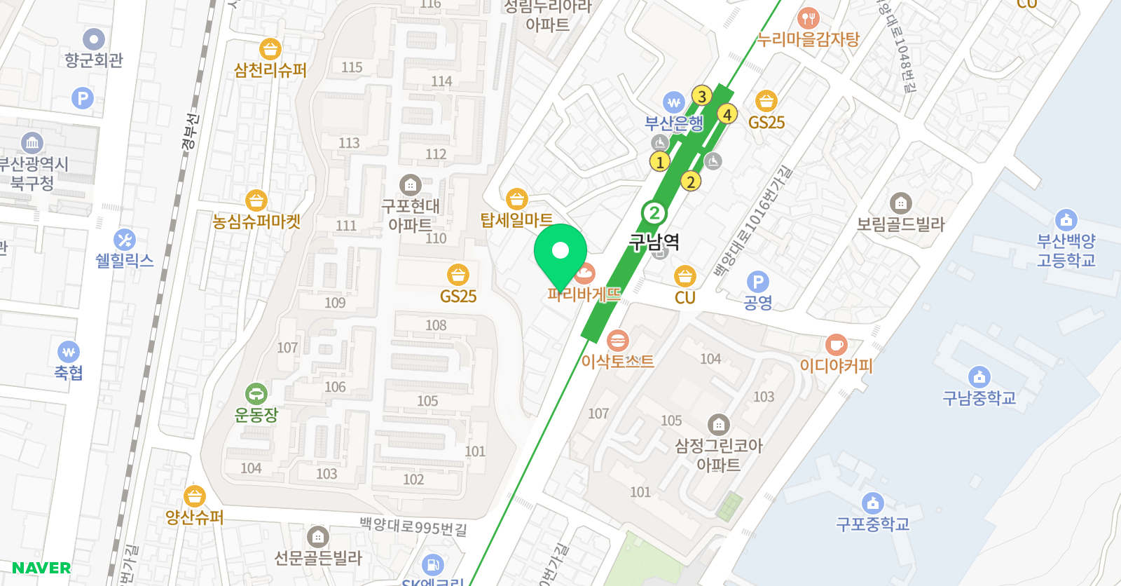 현대경의 태권도 점프윙스 줄넘기 클럽 위치