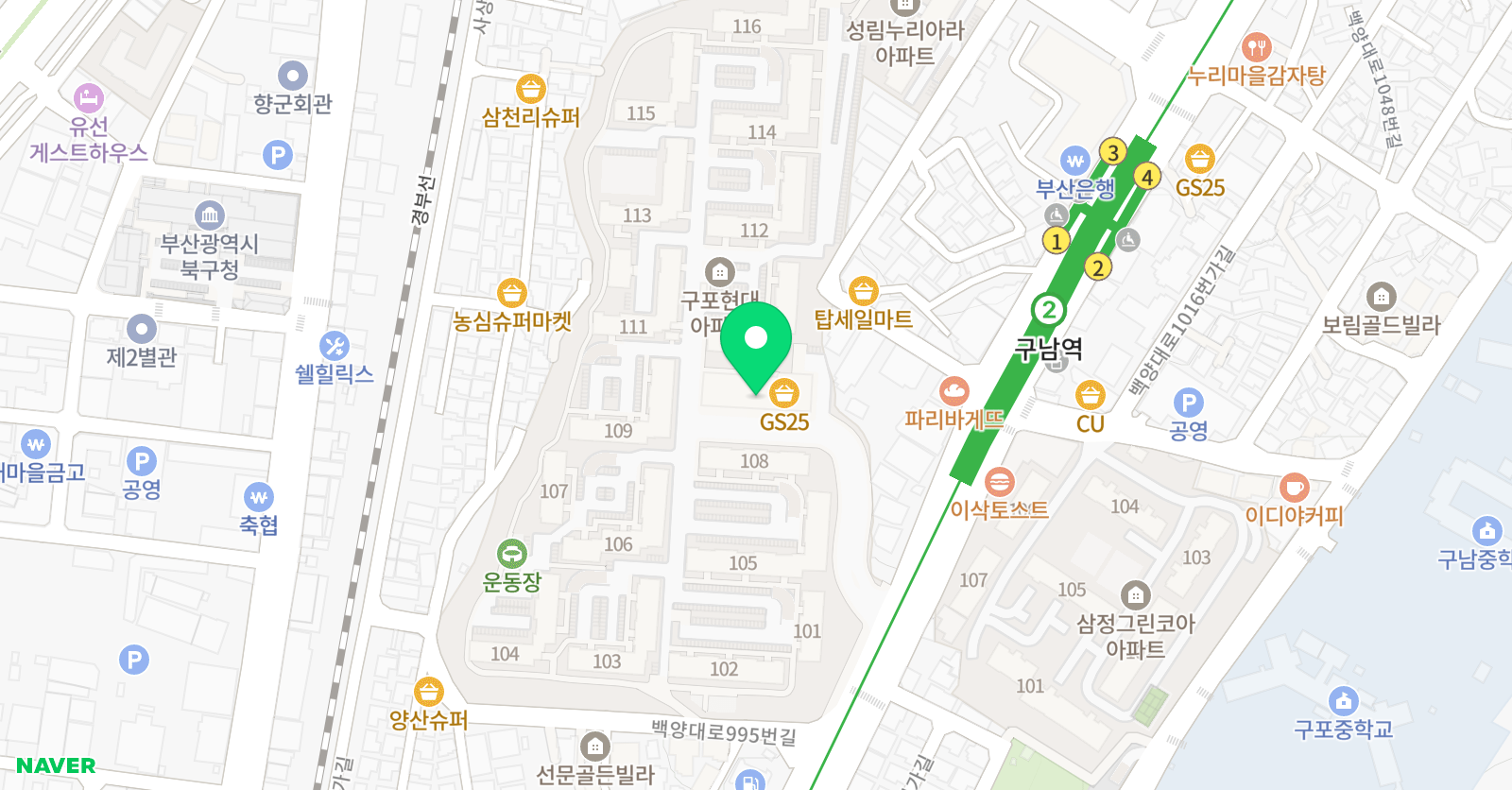 해피바이올린 교습소 위치