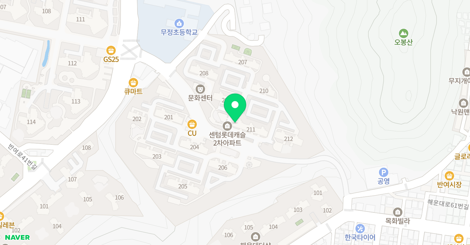 센텀롯데2차 셀파 공부방 위치