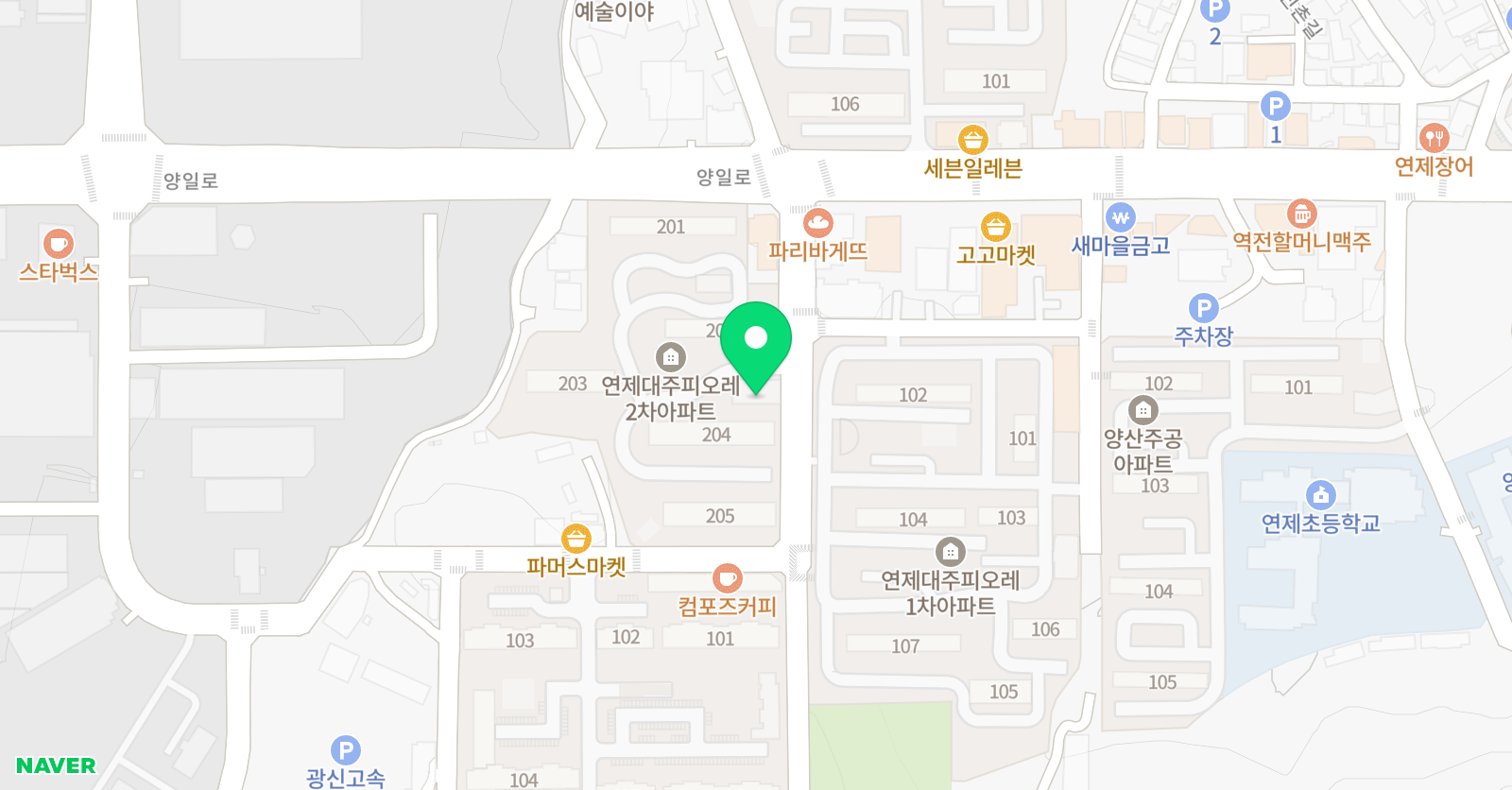 스마트해법 수학 연제점 위치