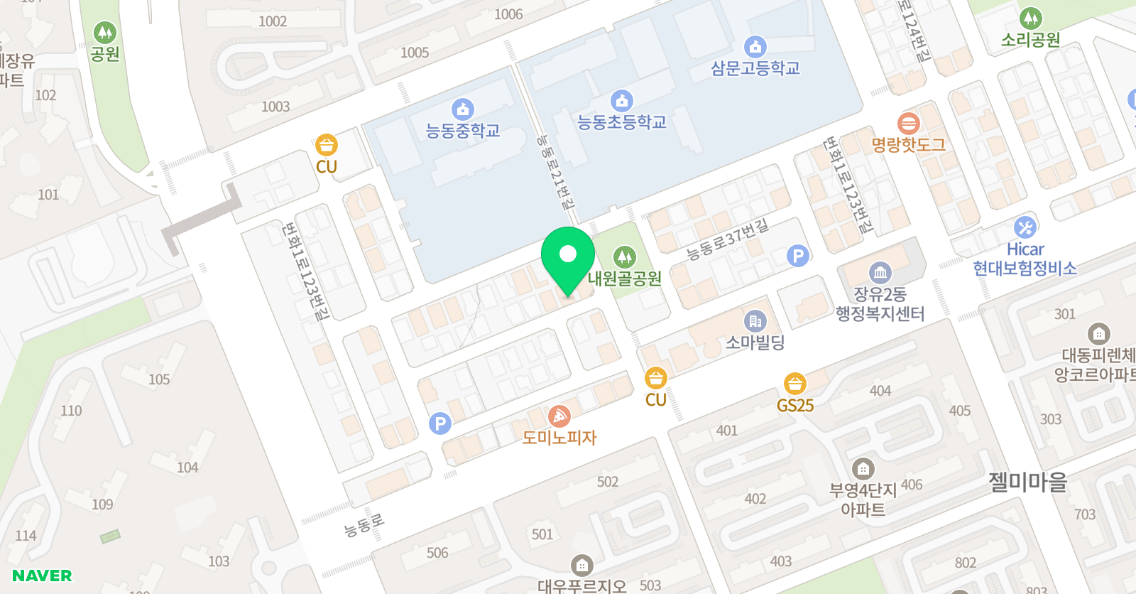 그랑드 음악 위치