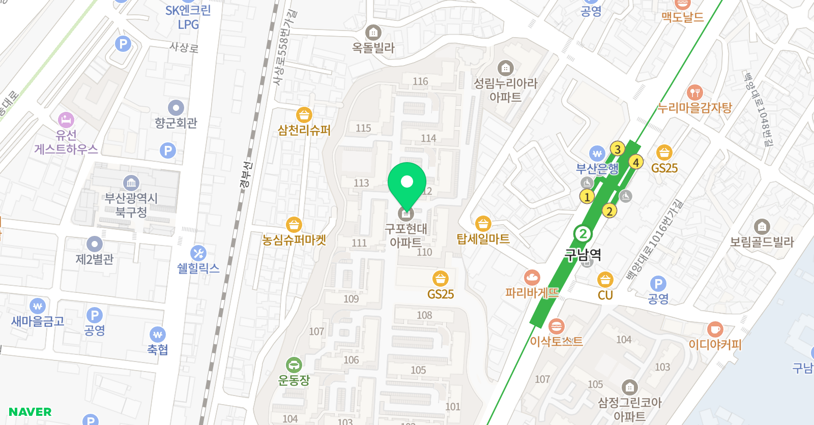 혜림 공부방 위치