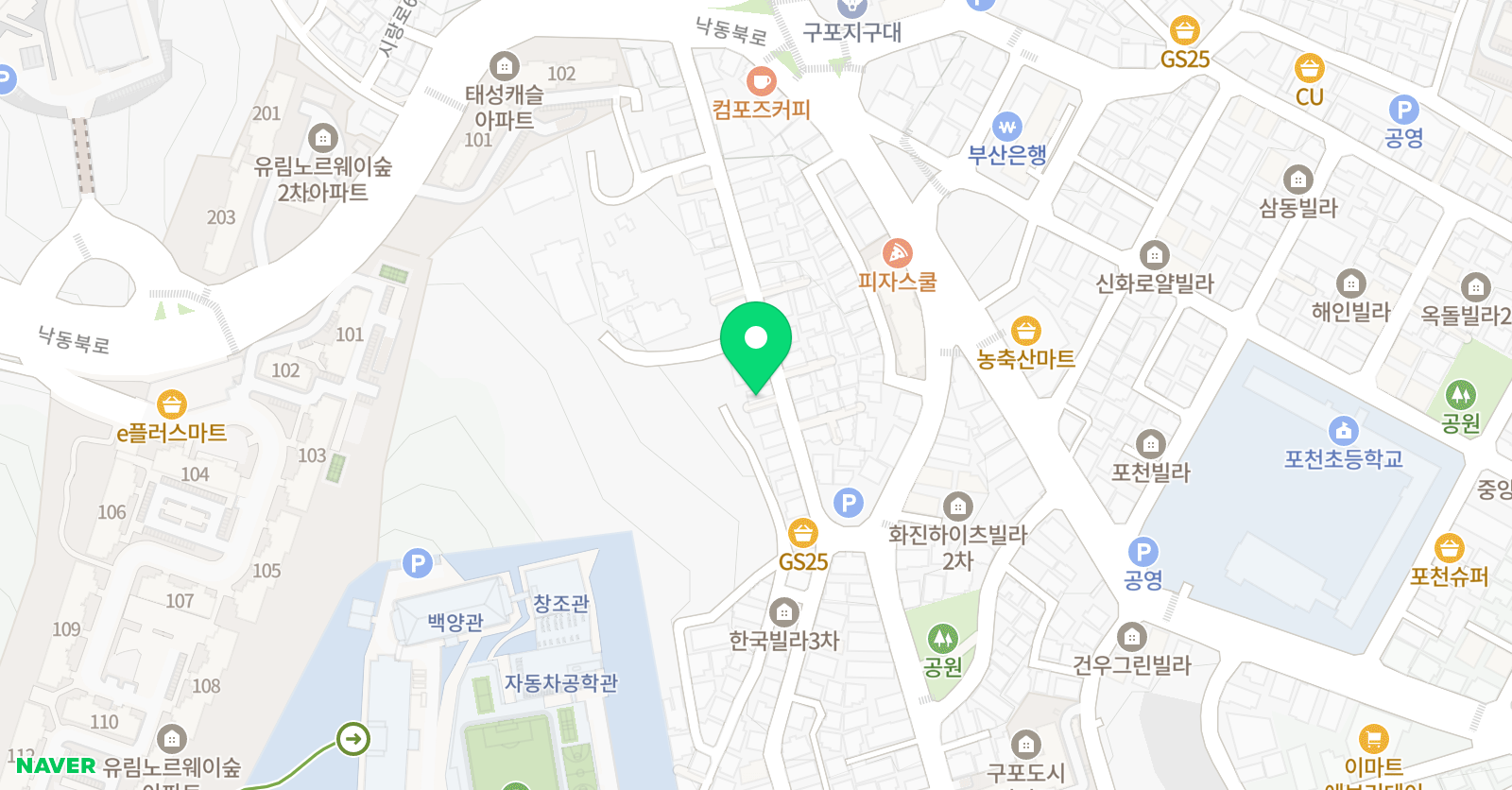 리틀캠퍼스 외국어학원 위치