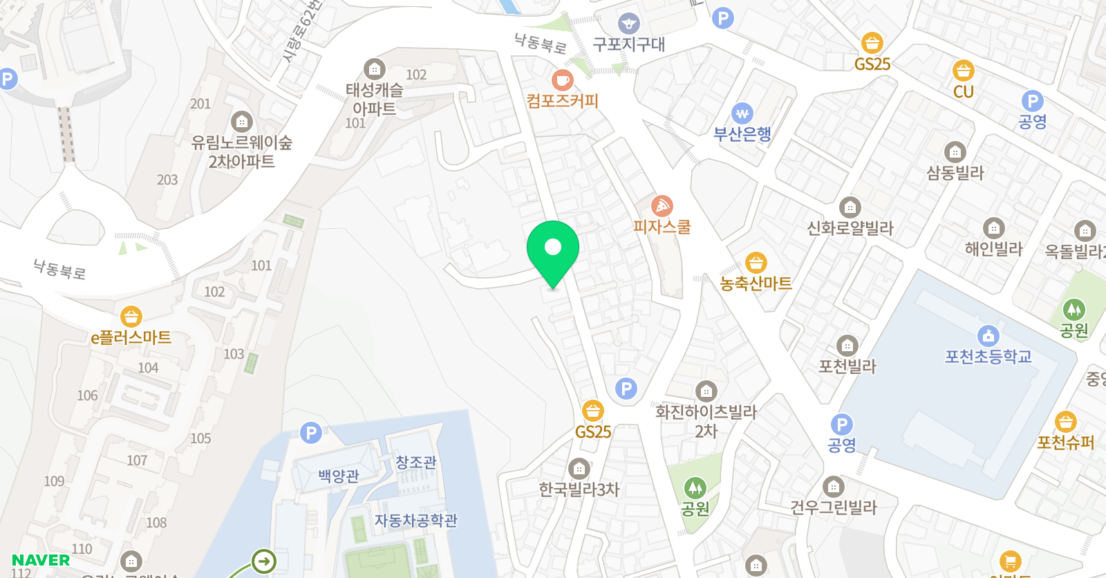 아이피에스 창의어학원 위치