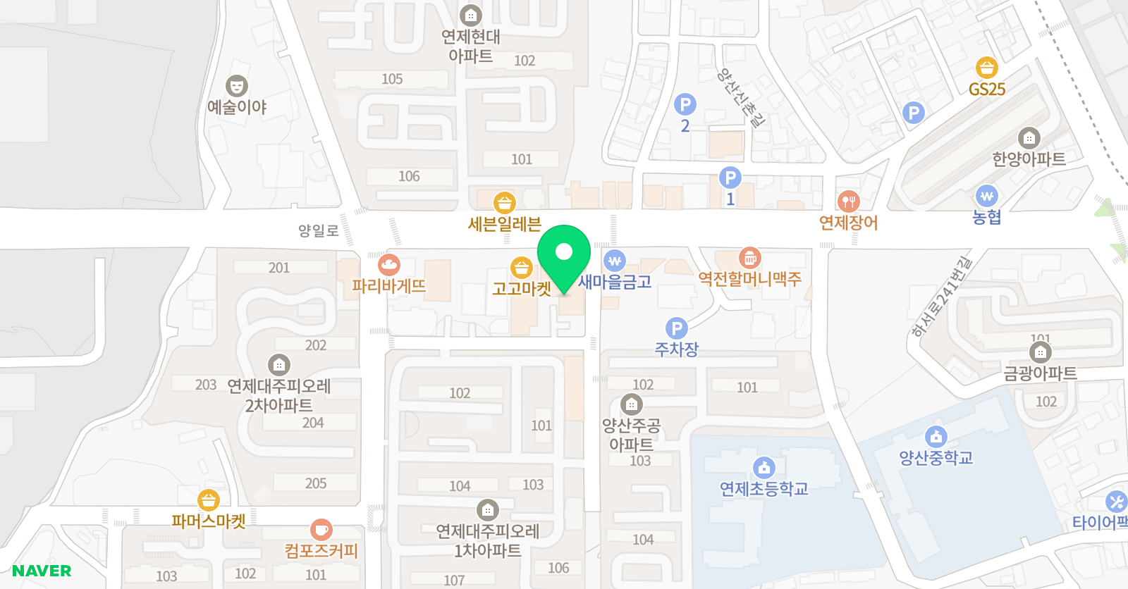 아이엠 음악학원 위치