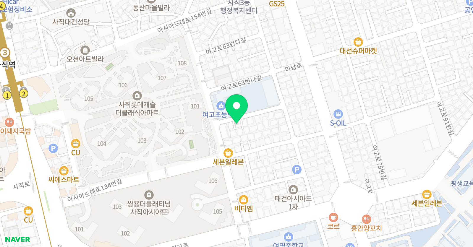 브니엘 피아노교습소 위치