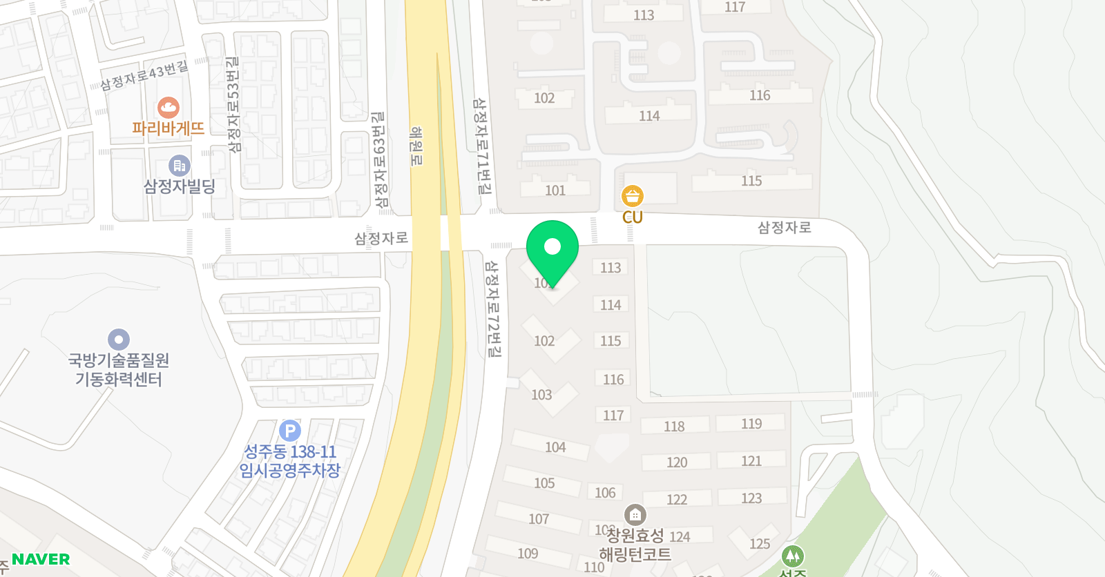 빨간펜 수학의달인 창원유니온점 위치