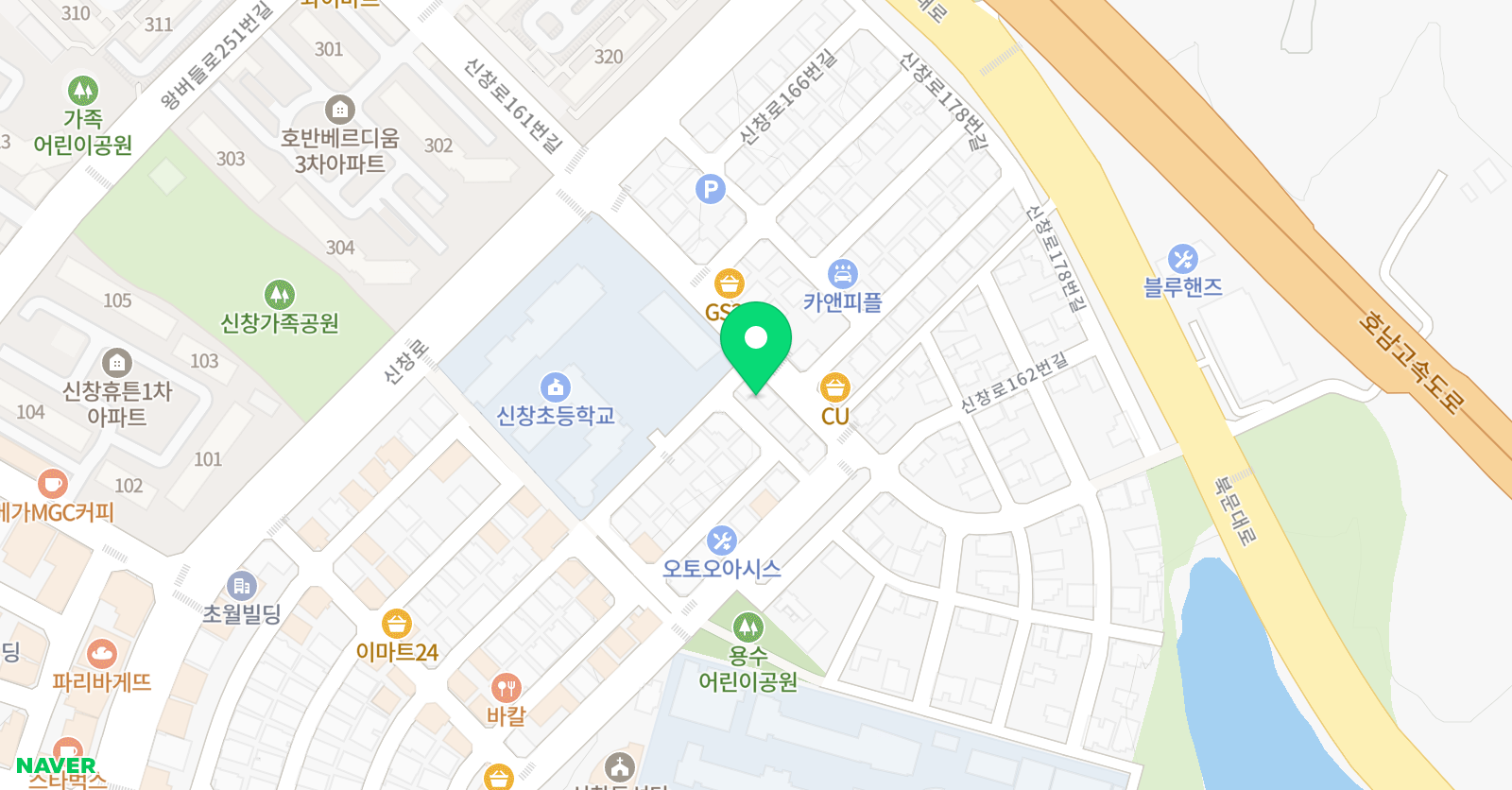 다그리다미술학원 위치