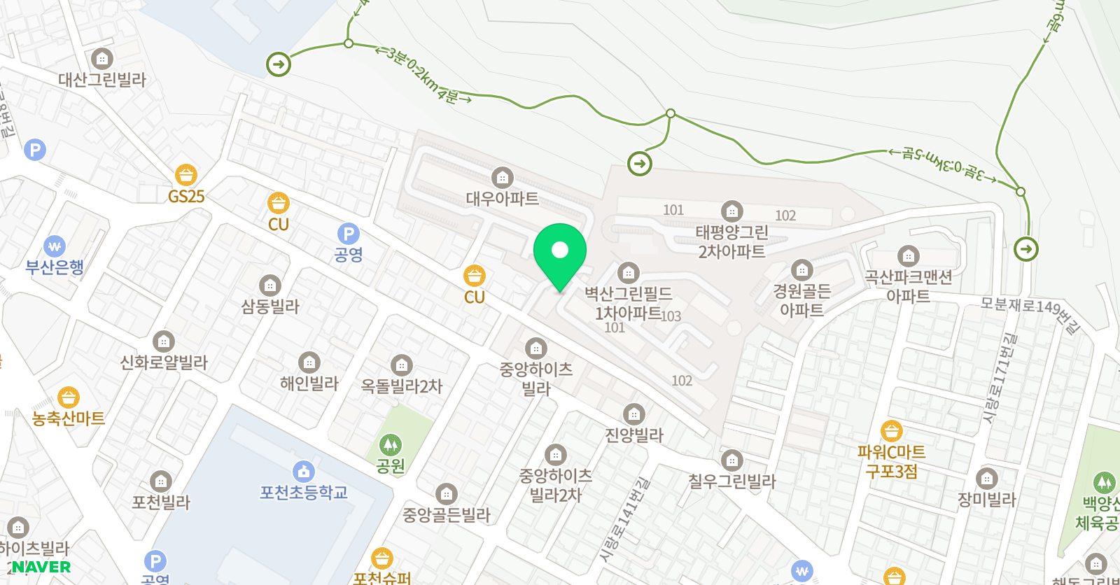 이지스 학원 위치