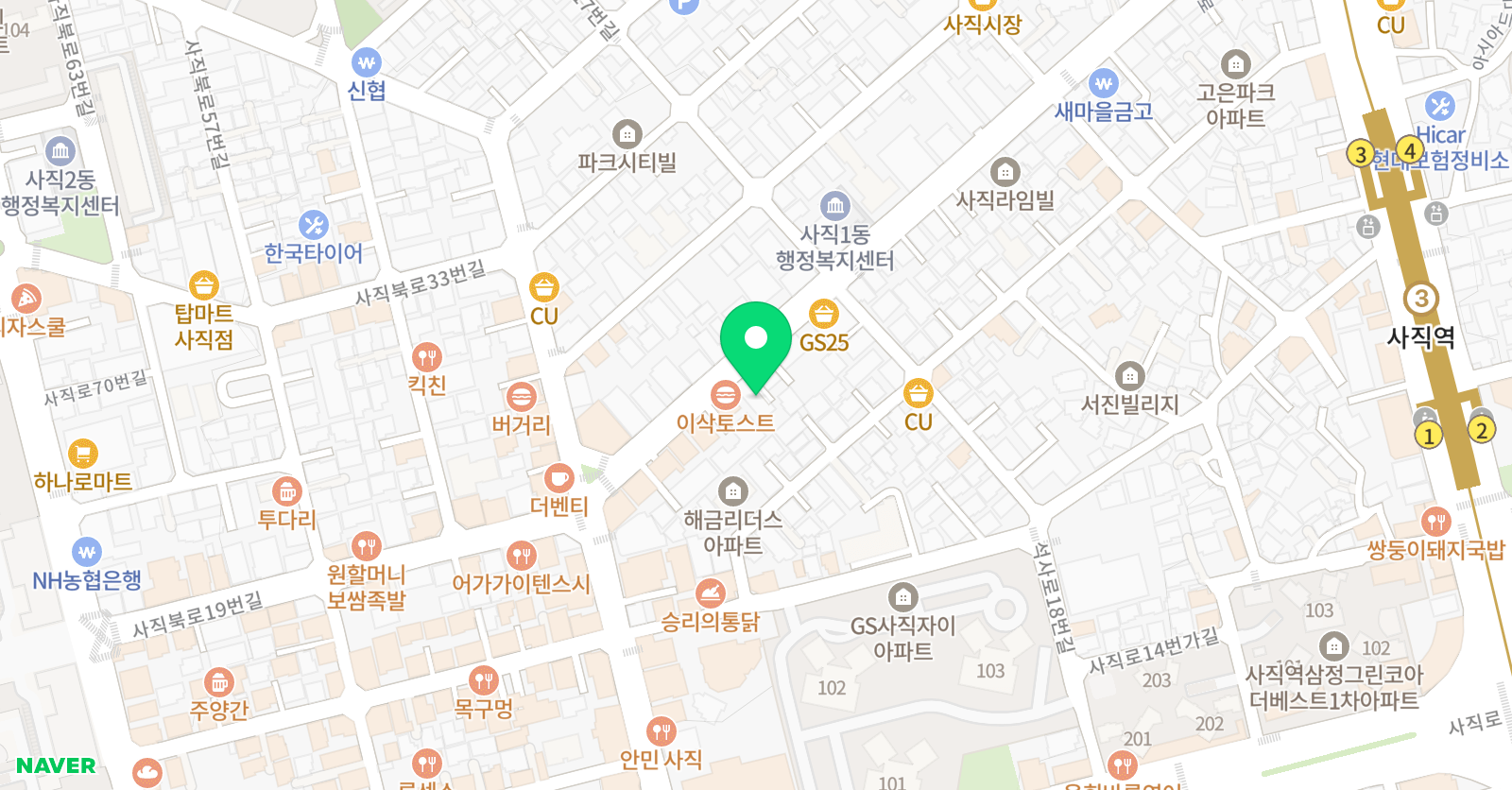 ITC 영어 부산동래점 위치
