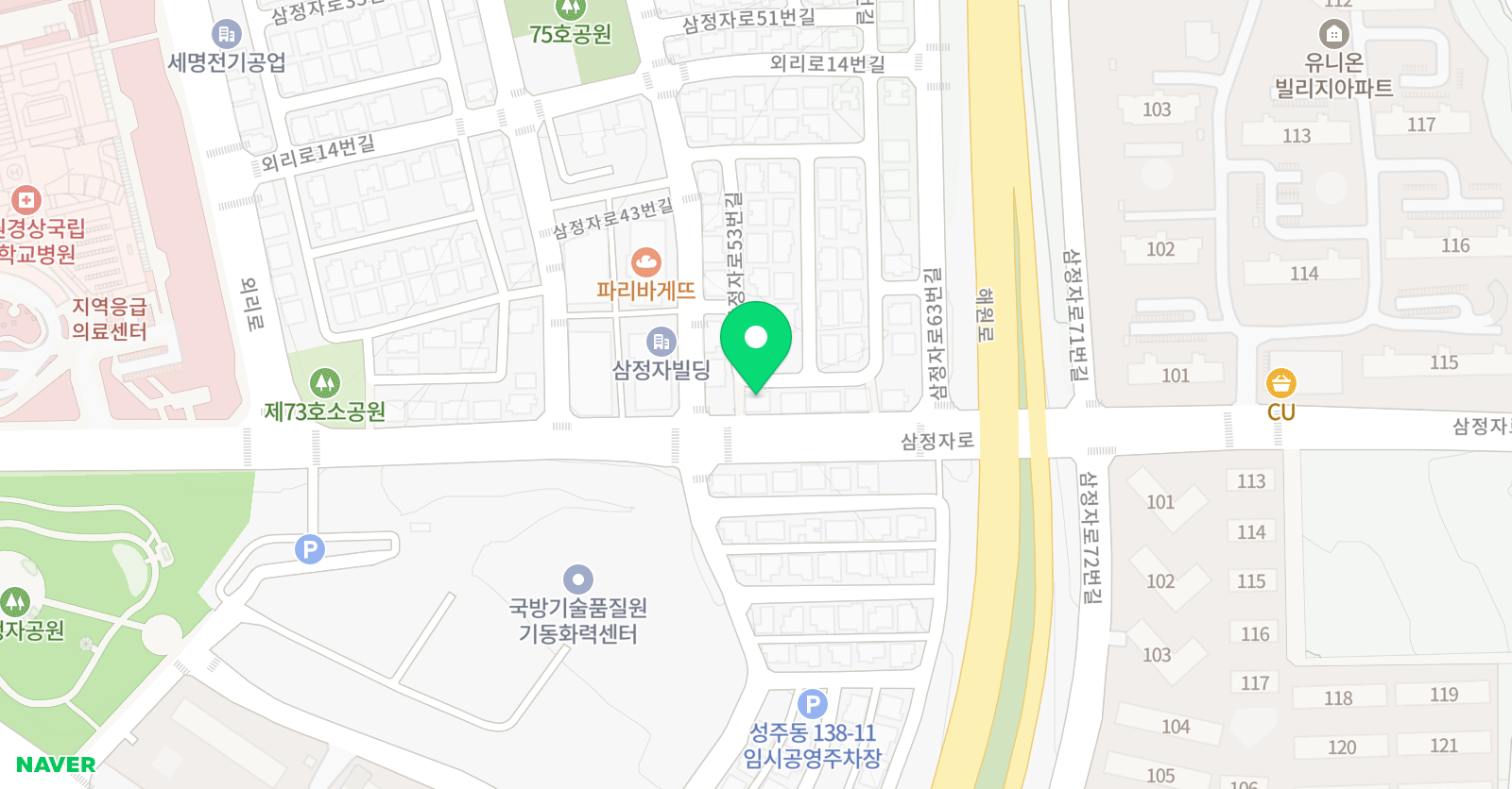 피버스 영어공부방 위치