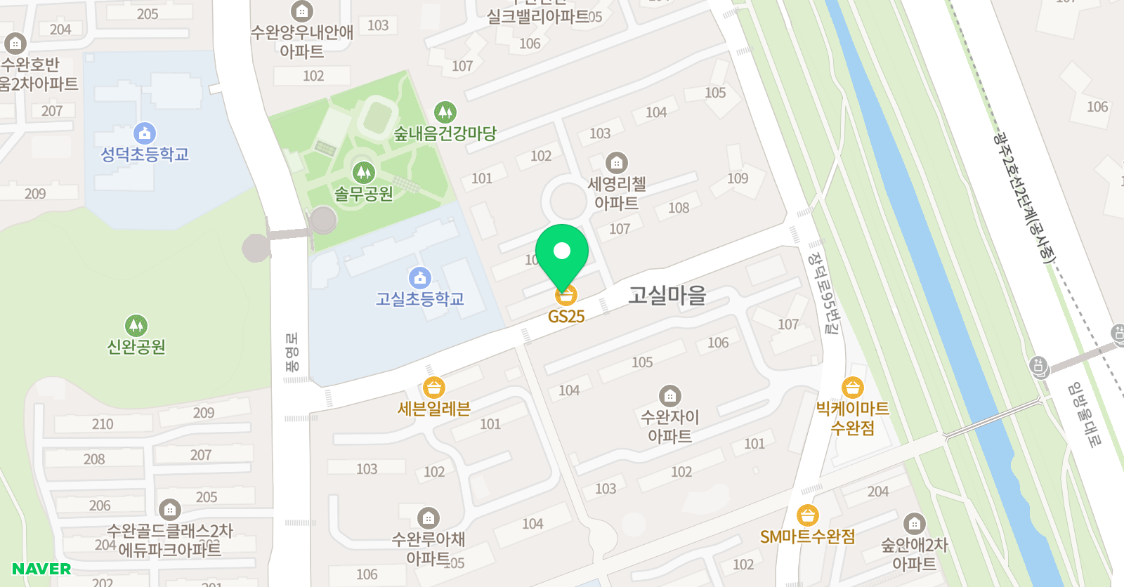 맥 수학전문학원 위치