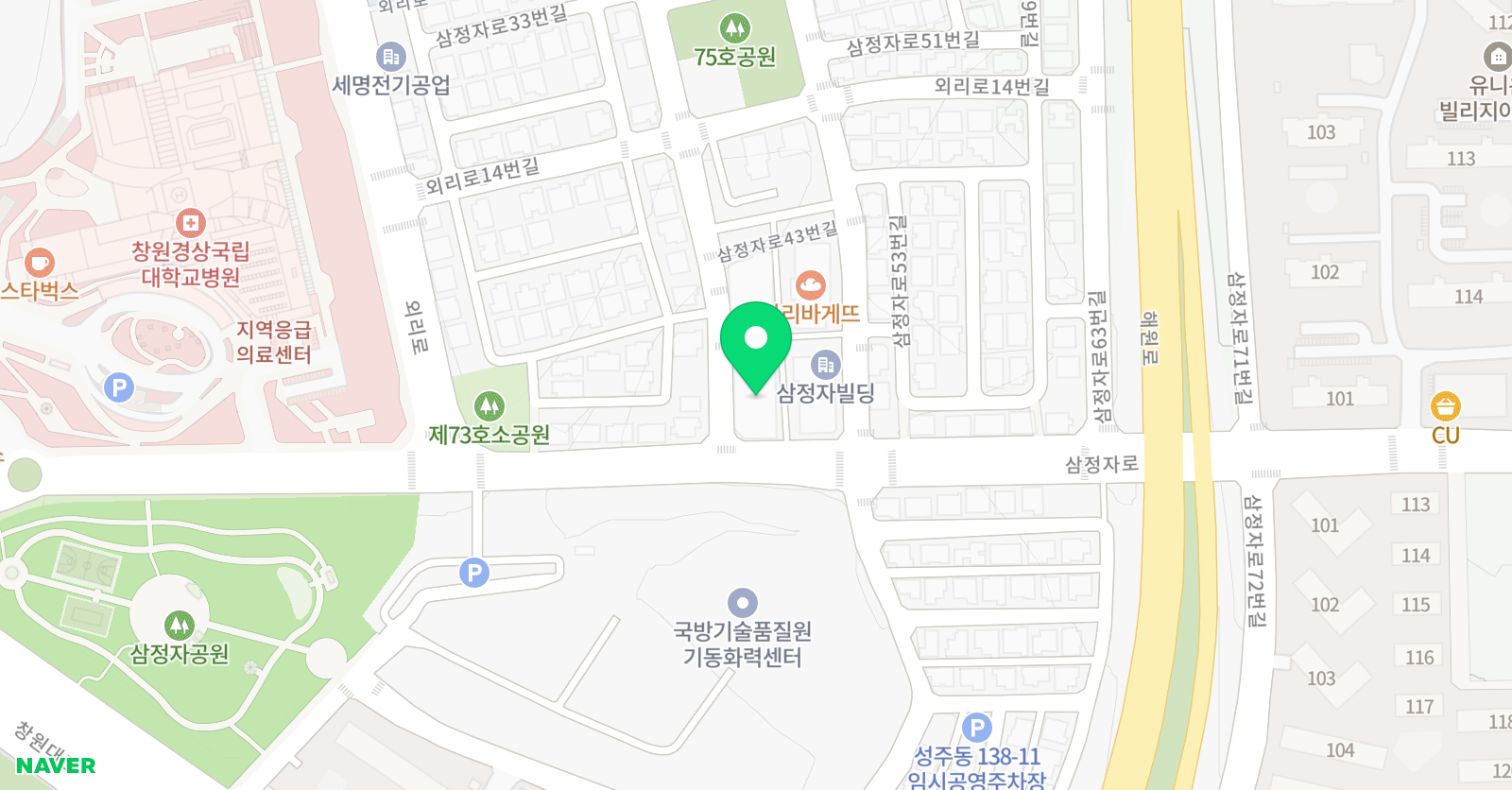 그랑아트 미술학원 위치