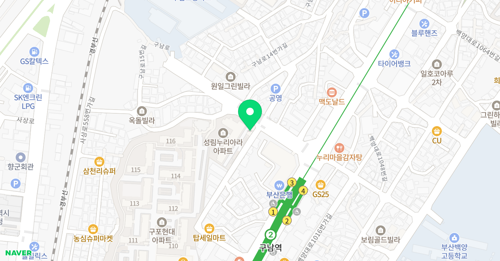 구남컴퓨터교습소 위치