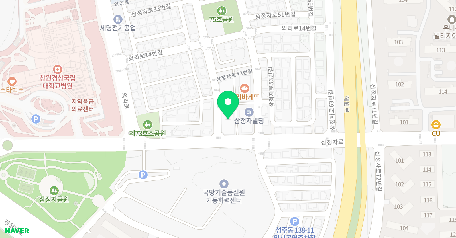 창의에듀 학원 위치