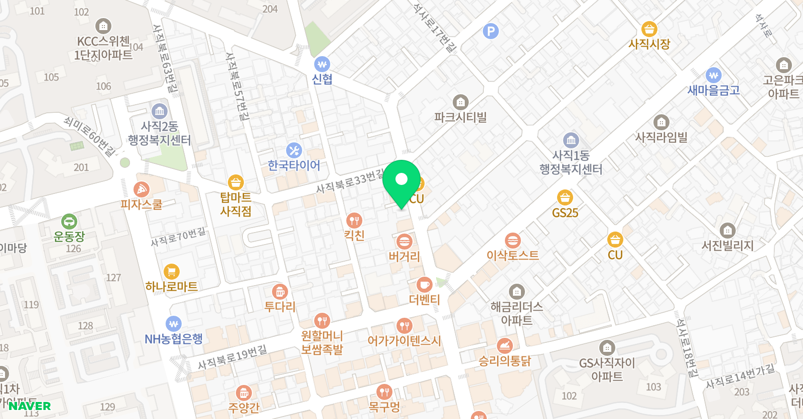 정인 수학학원 위치