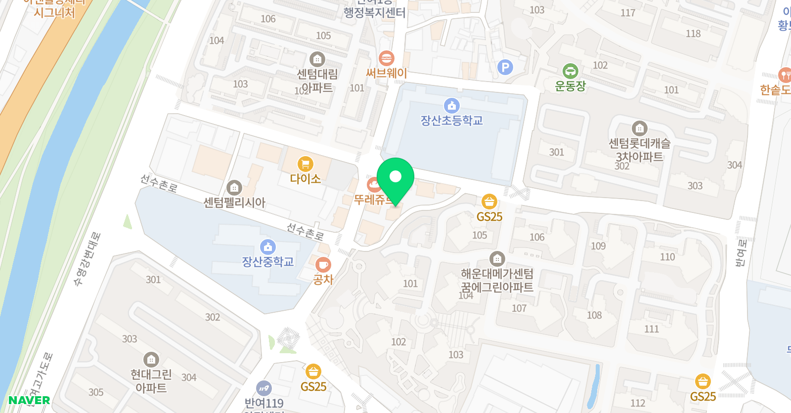 리드앤톡 영어 위치