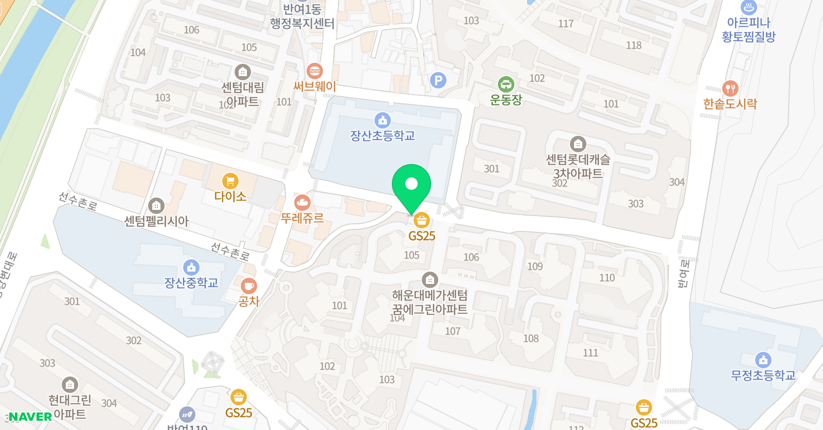 꿈에 음악교습소 위치