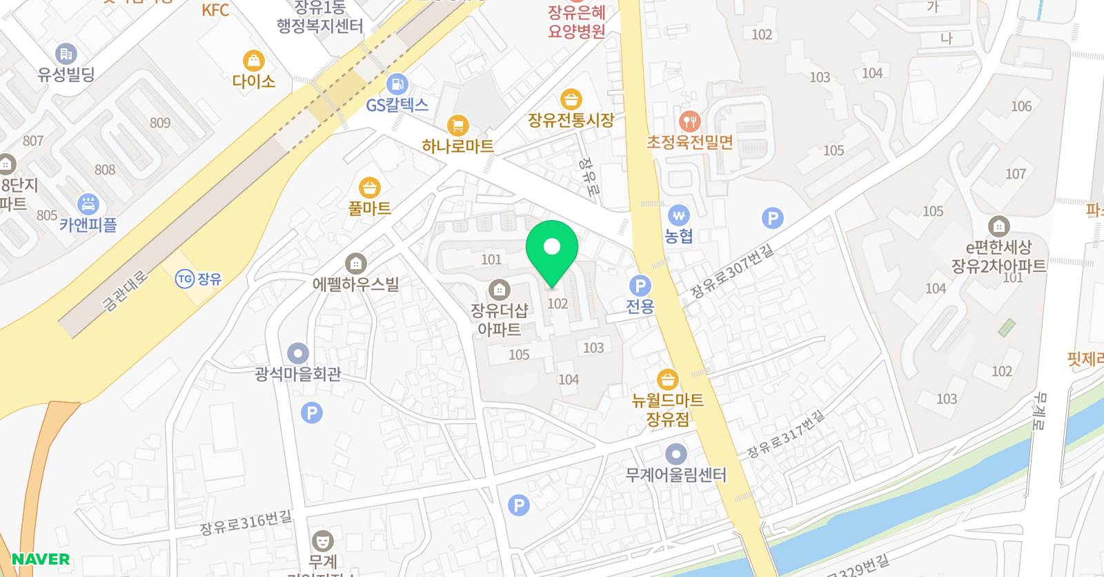솔루니 장유포스코 홈스쿨 위치