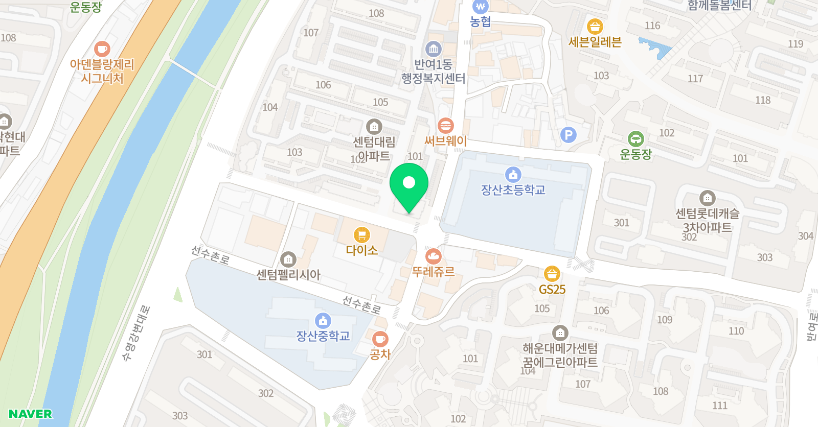 누리피아노 음악교습소 위치