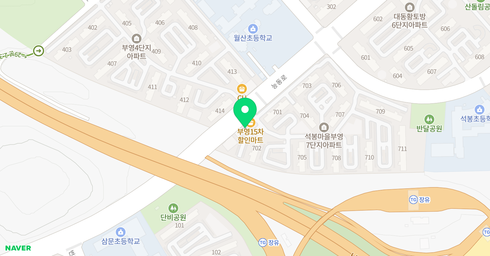 부영 태권도 위치