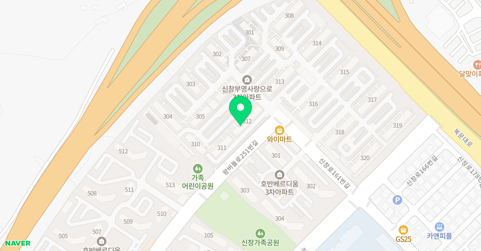 으뜸홈스쿨 공부방 위치