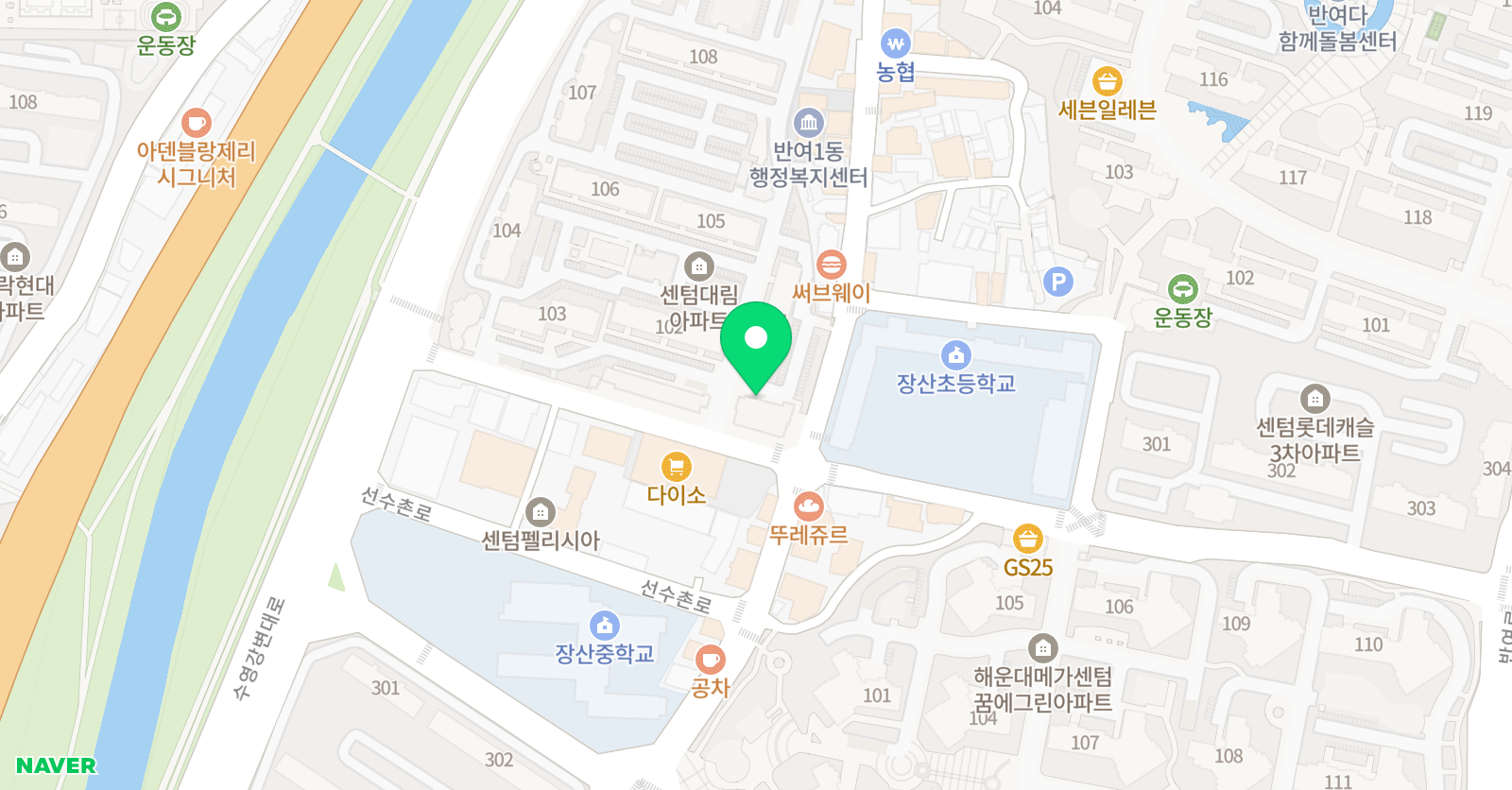 애니 영어 위치