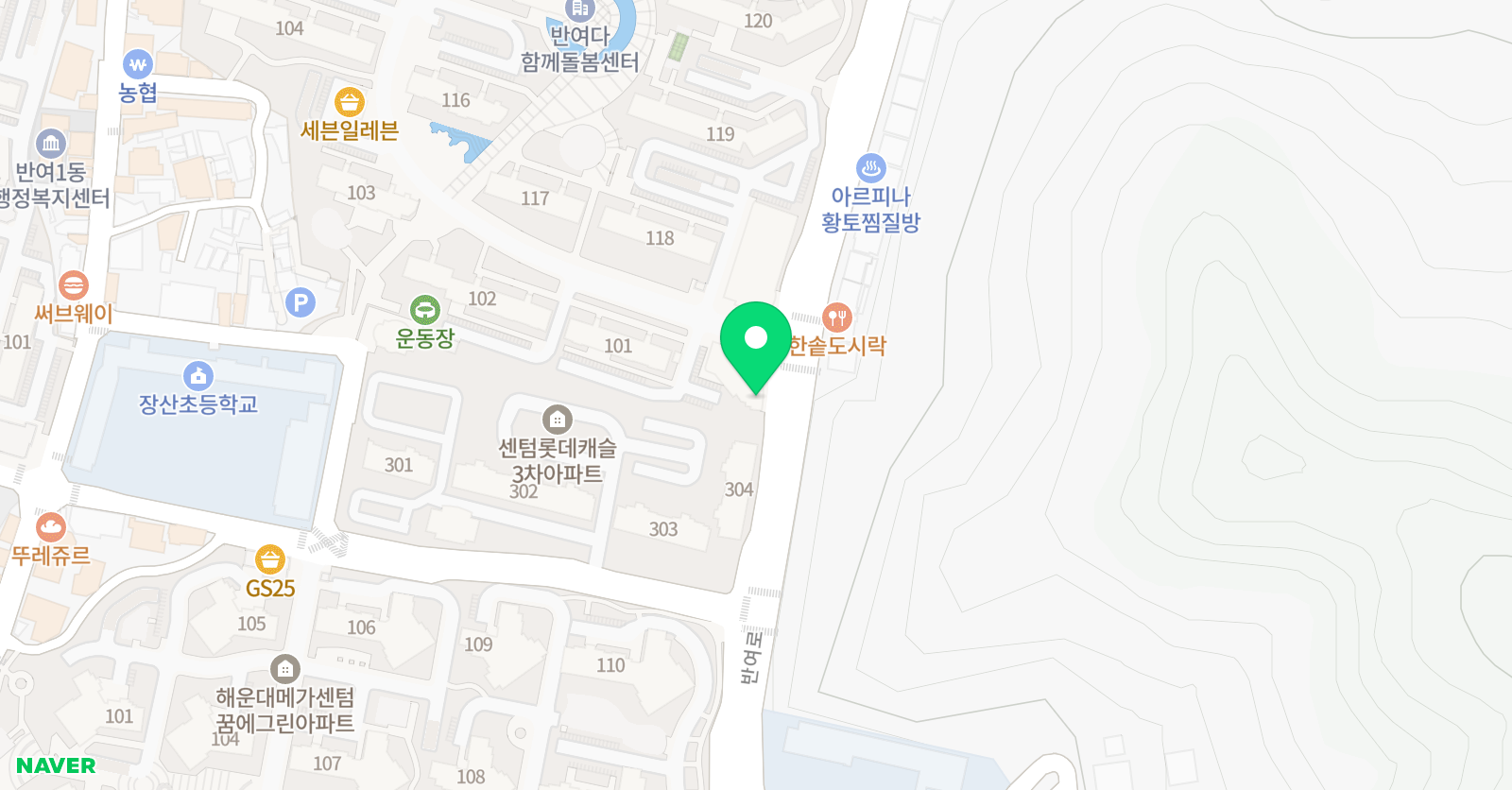 한우리 독서토론논술 해운대 인지독서교실 위치