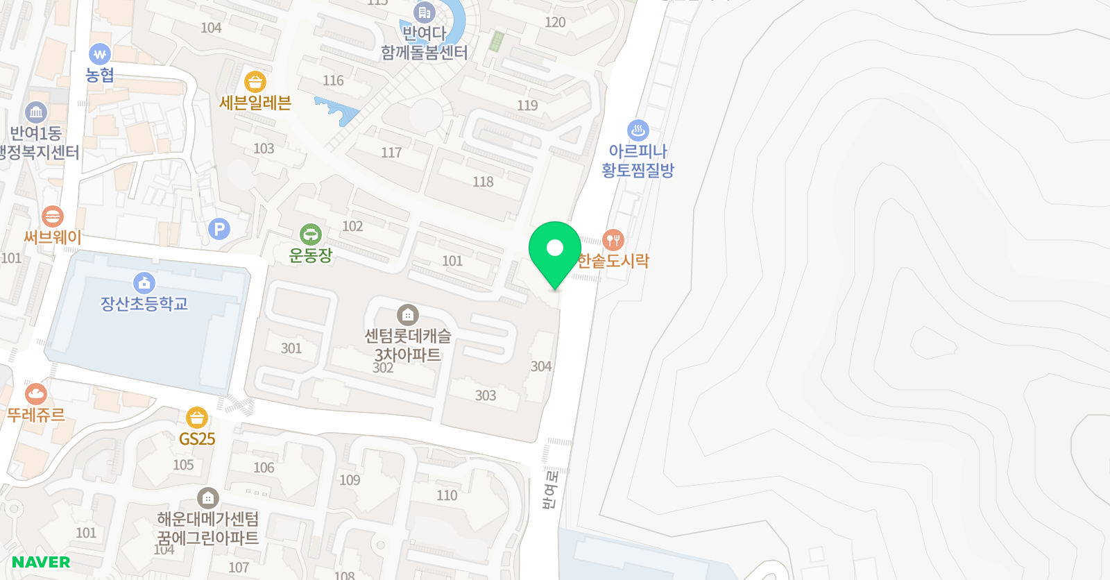 하이탑 수학 위치