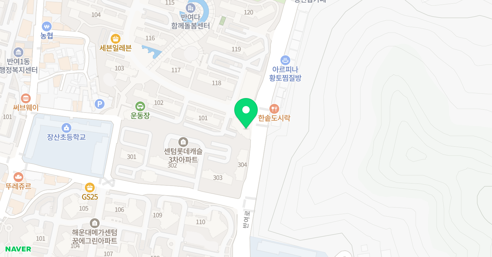 하이탑 영어교습소 위치