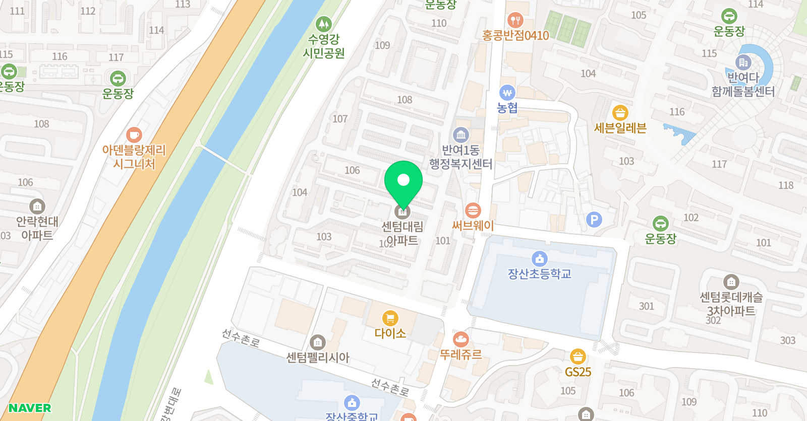 플라톤 독서토론논술 센텀대림교습소 위치