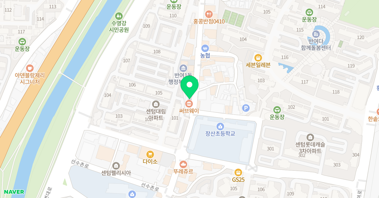 하이매스 수학학원 위치