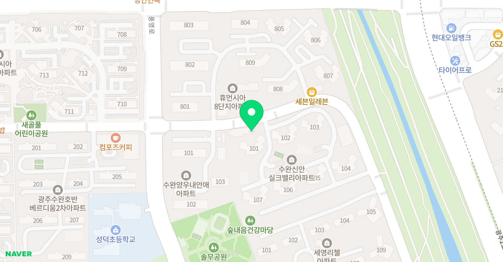 이스타 영어전문학원 위치