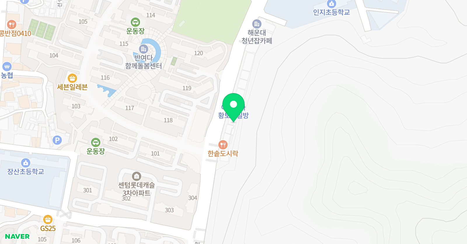 EiE 고려대 어학원 부산반여캠퍼스 위치