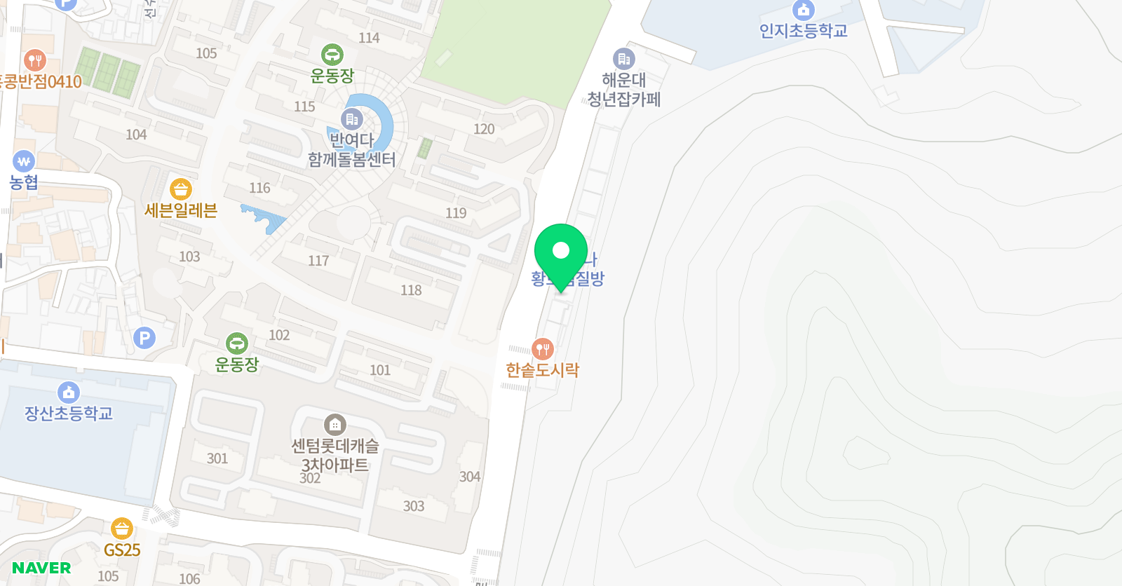 서울대인 수학학원 위치